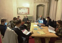 Un momento dei lavori di programmazione